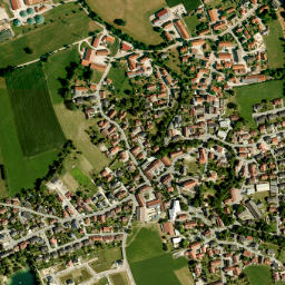 Langenpreising map(satellite map)