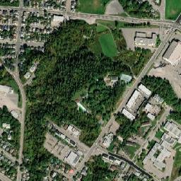 Saguenay map(satellite map)