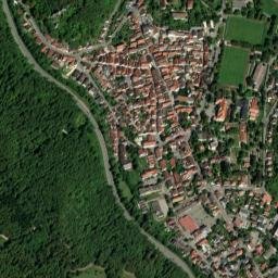 Blaubeuren map(satellite map)
