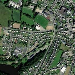Callac map(satellite map)