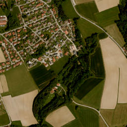 Hebertsfelden map(satellite map)