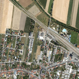 Absdorf map(satellite map)