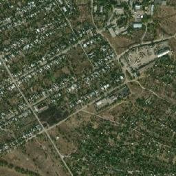 Lutuhyne map(satellite map)