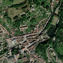 Senones map(satellite map)