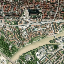 Ulm map(satellite map)