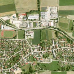 Horgau map(satellite map)