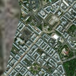 Brest map(satellite map)