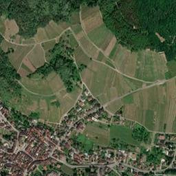 Andlau map(satellite map)