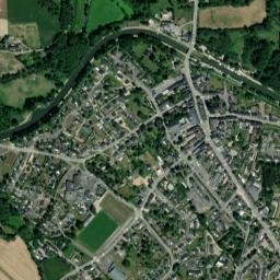 Évran map(satellite map)