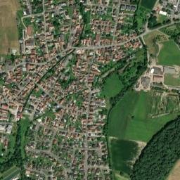 Gerstheim map(satellite map)