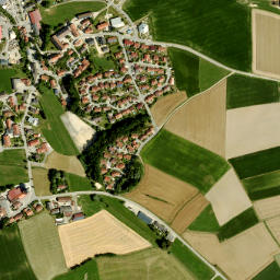 Hohenpolding map(satellite map)