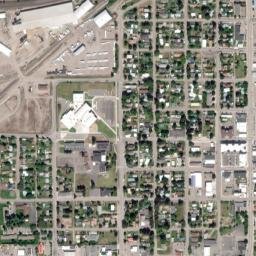 Columbia Falls map(satellite map)