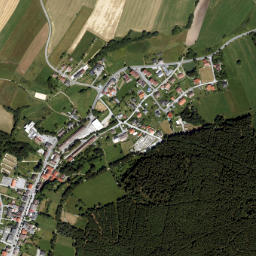 Gutenbrunn map(satellite map)