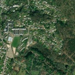 Huelgoat map(satellite map)