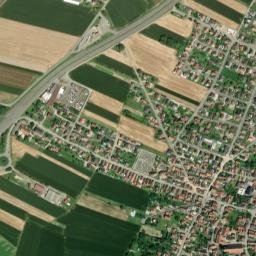 Huttenheim map(satellite map)