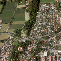 Friedberg map(satellite map)