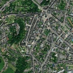 Fougères map(satellite map)