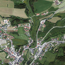 Bad Zell map(satellite map)