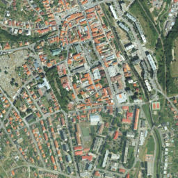Krupina map(satellite map)