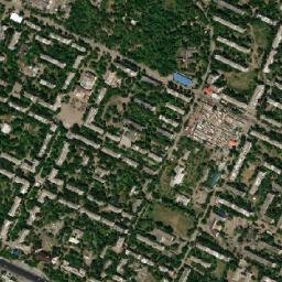 Molodohvardiys’k map(satellite map)