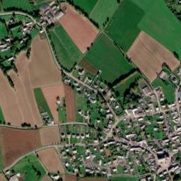 Plémy map(satellite map)