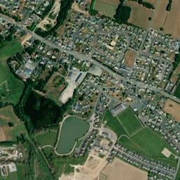Beaucé map(satellite map)
