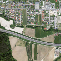 Schweinbach map(satellite map)