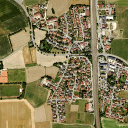 Röhrmoos map(satellite map)