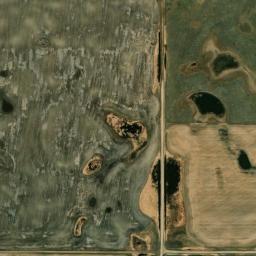 Satellite view of Prairie Rose Golf Course