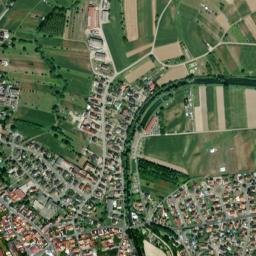 Rhinau map(satellite map)
