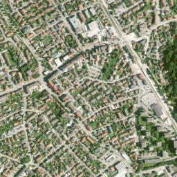 Senden map(satellite map)