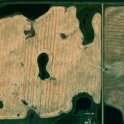 US-2 Berthold ND 58718 America High Resolution Satellite Map