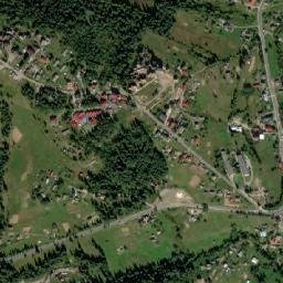 Yablunytsya map(satellite map)