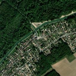 Montcourt-Fromonville map(satellite map)