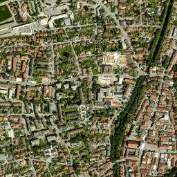 Erding map(satellite map)