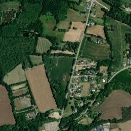 Hédé-Bazouges map(satellite map)