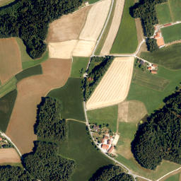 Erlbach map(satellite map)