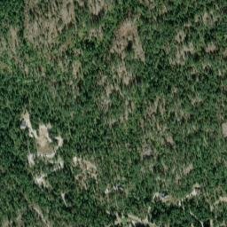 Bonner County map(satellite map)