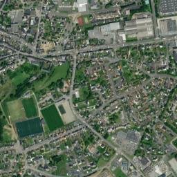 Ernée map(satellite map)