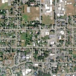 Oak Harbor map(satellite map)