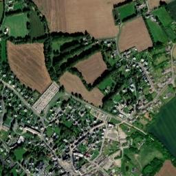 Maël-Carhaix map(satellite map)