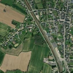 Caulnes map(satellite map)