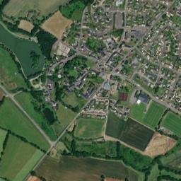 Montenay map(satellite map)