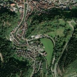 Schiltach map(satellite map)