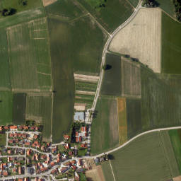 Egenhofen map(satellite map)