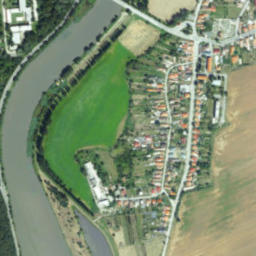 Tlmače map(satellite map)