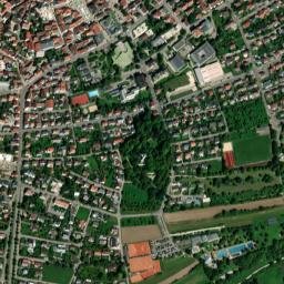 Ehingen map(satellite map)