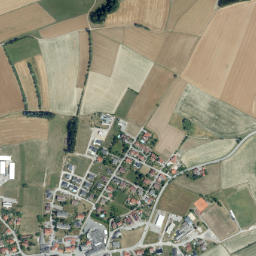 Utzenaich map(satellite map)