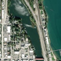 Sandpoint map(satellite map)