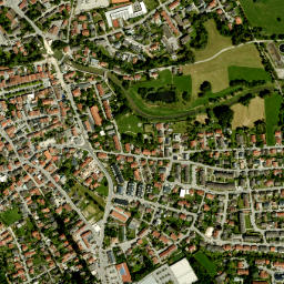 Dorfen map(satellite map)